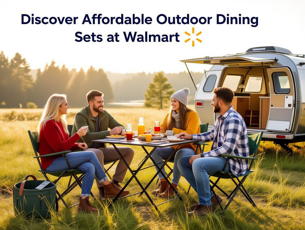 Discover Affordable Outdoor Dining Sets at Walmart