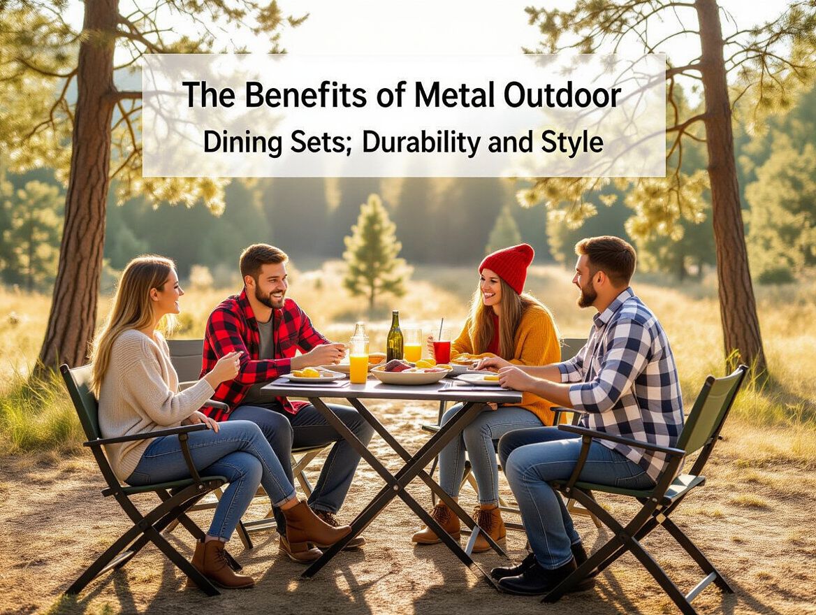 The Benefits of Metal Outdoor Dining Sets for 6: Durability and Style