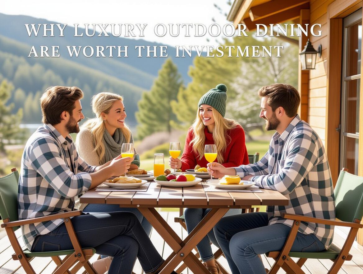 Why Luxury Outdoor Dining Sets Are Worth the Investment